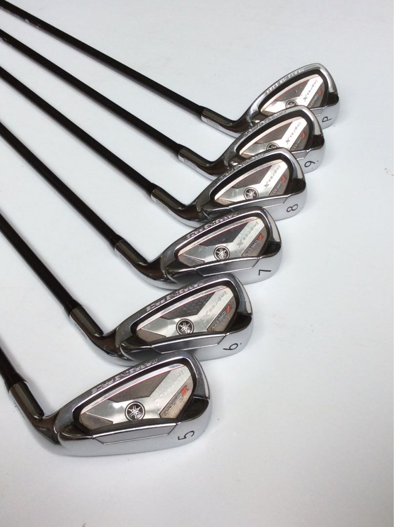 Yamaha Inpres X, Zcavity irons. Original Graphite Shafts in SR flex