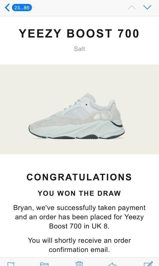 Yeezy 700 salt resale on sale