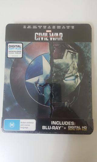 Captain America: Civil War Steelbook BRAND NEW SEALED