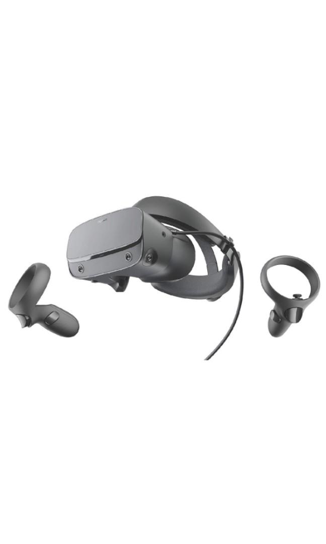 oculus rift s vr gaming headset system with touch controllers