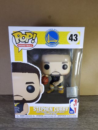 2015 Vaulted Funko Pop NBA Stephen Curry Out of Box OOB Golden