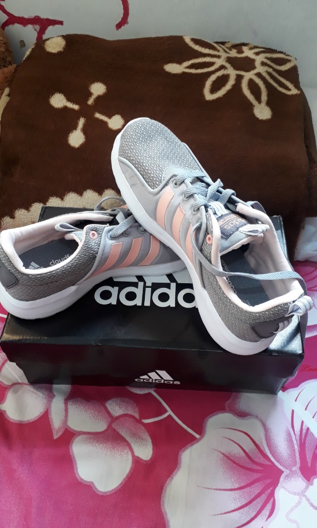 Adidas cloudfoam lite racer top grey peach