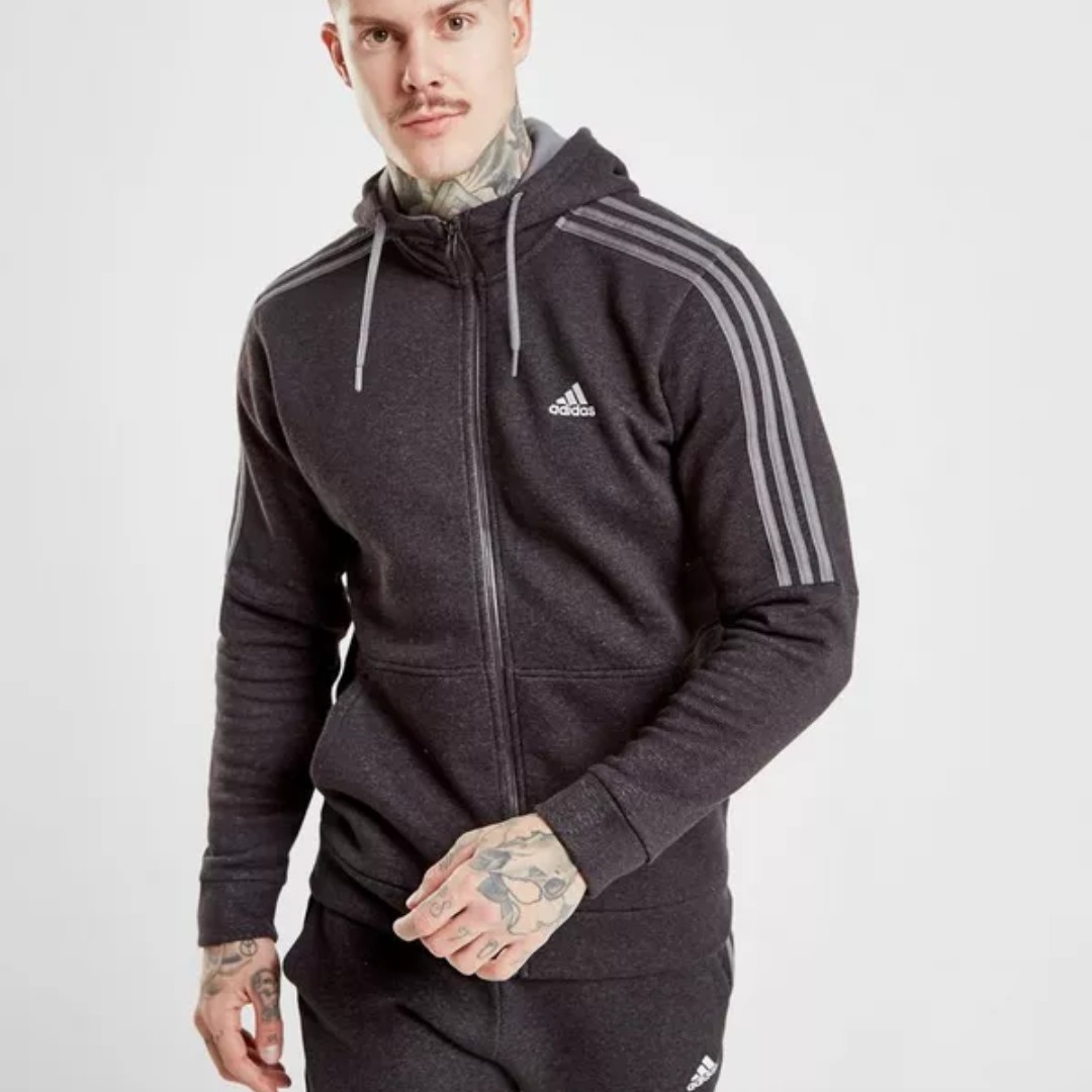 adidas essential full zip hoodie