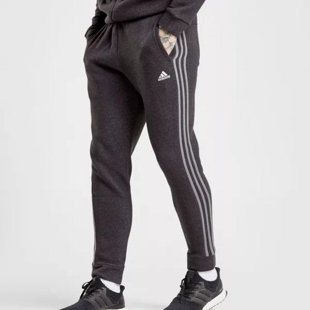 adidas essential track pants grey