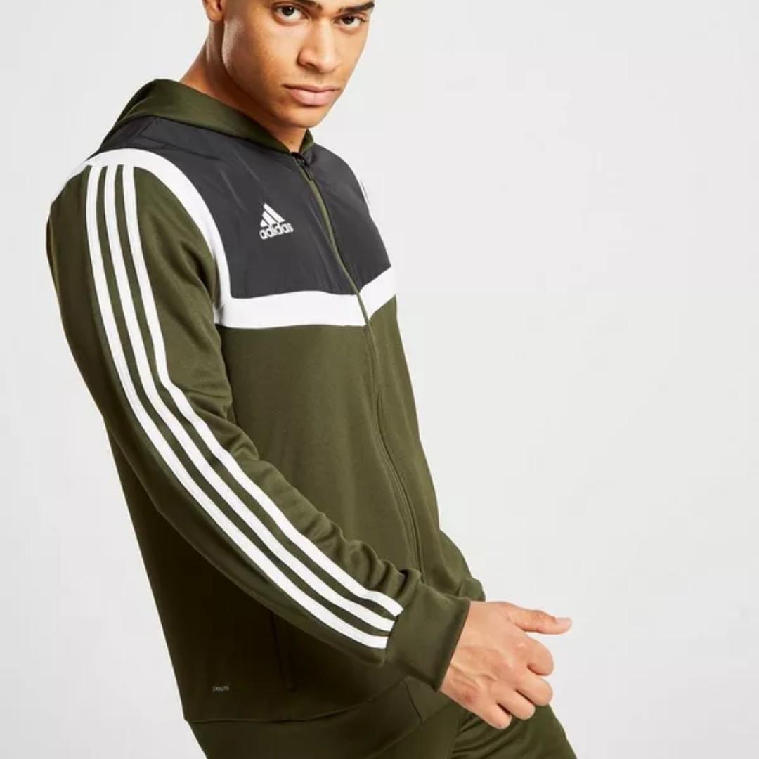 color block half zip sweatshirt