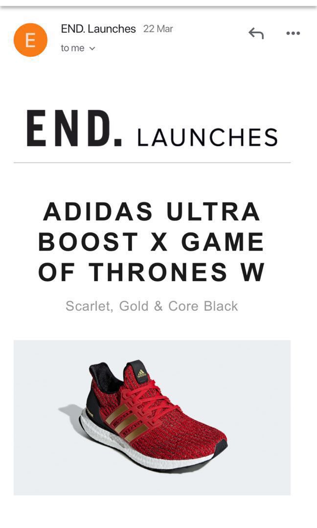 Game of thrones discount ultra boost price