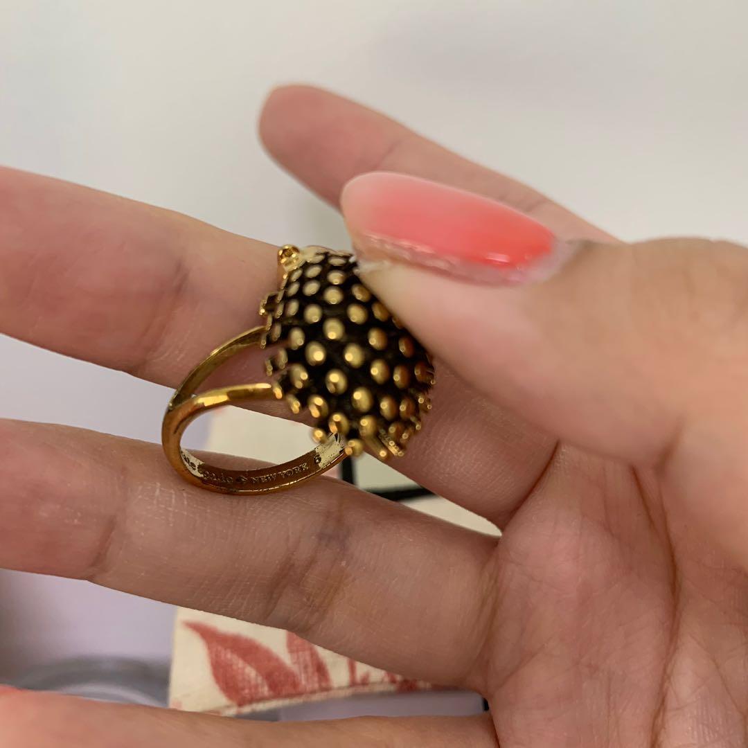 Authentic Kate spade hedgehog ring Luxury Accessories on Carousell