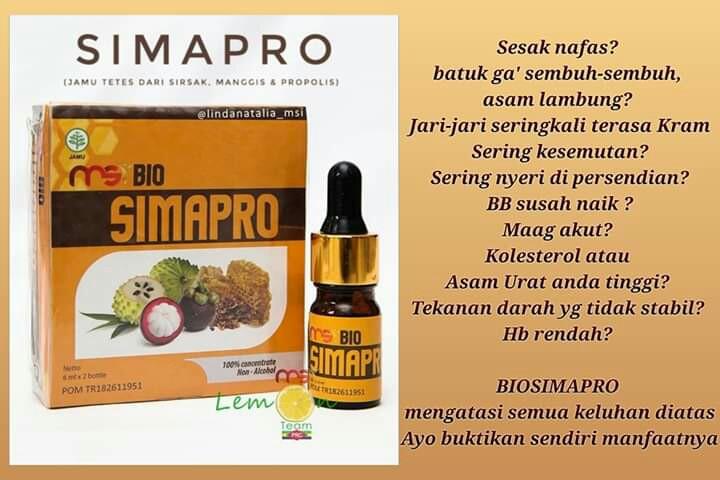 Biosimapro Jamu Tetes Menambah Berat Badan Kesehatan Kecantikan Parfum Kuku Lainnya Di Carousell