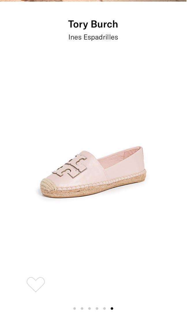 tory burch ines espadrille pink