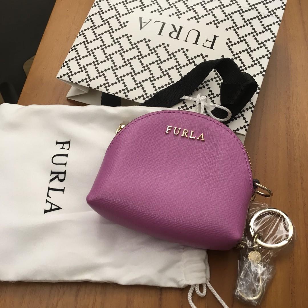 Furla sales purple purse