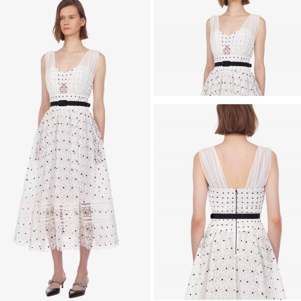 Self portrait shop hibiscus dress