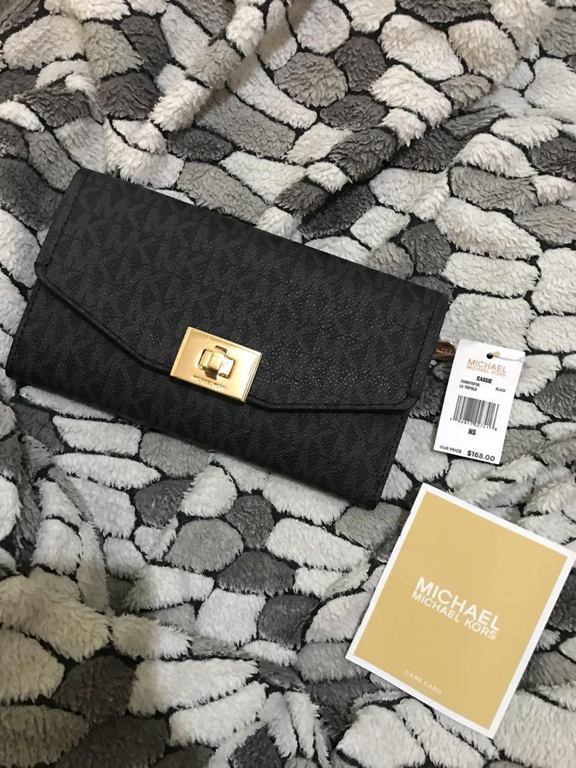 BrandNew Authentic MK Cassie Wallet Trifold (Category: Luxury Bags & Wallets) located in Manila. Submitted by _prelovedkikay (Listing ID 230209992, Image 1). Description: Brand New & Authentic Bought in US Original price: $168 Selling it for 4,100 only 😱❤️❤️❤️.