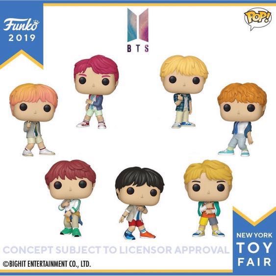 bts funko dolls