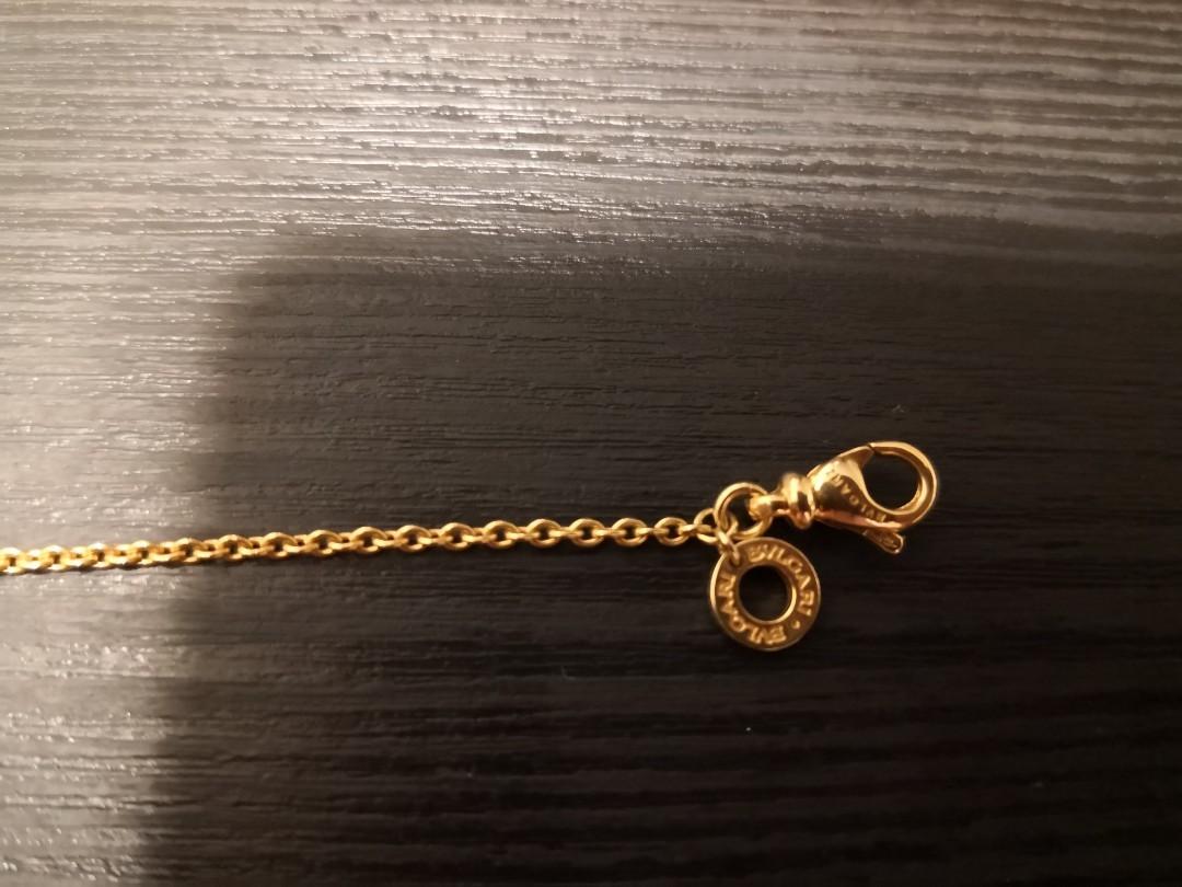 bvlgari 18k gold chain