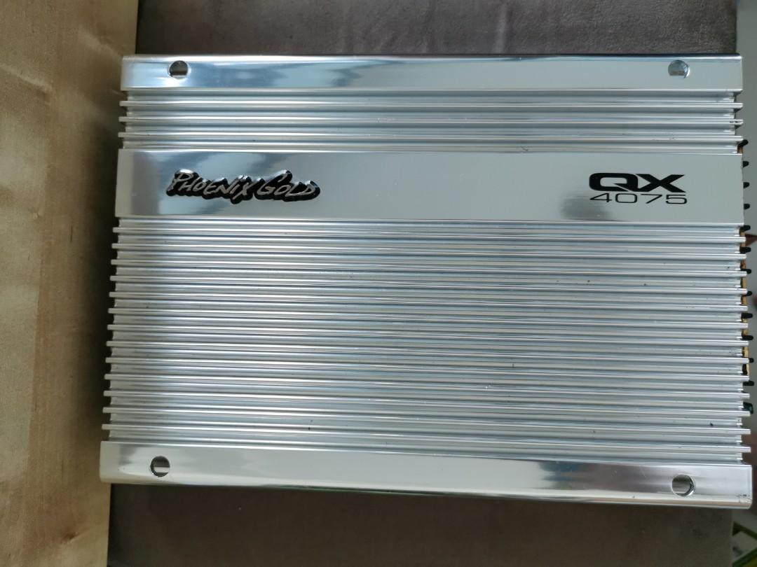 Car Amplifier Phoenix Gold QX4075, Auto Accessories on Carousell
