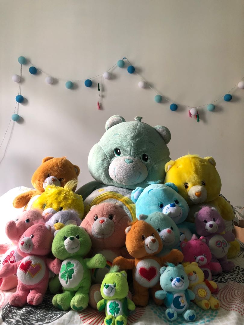 Care Bear playset bear Love-a-Lot Bear MOC MIP 