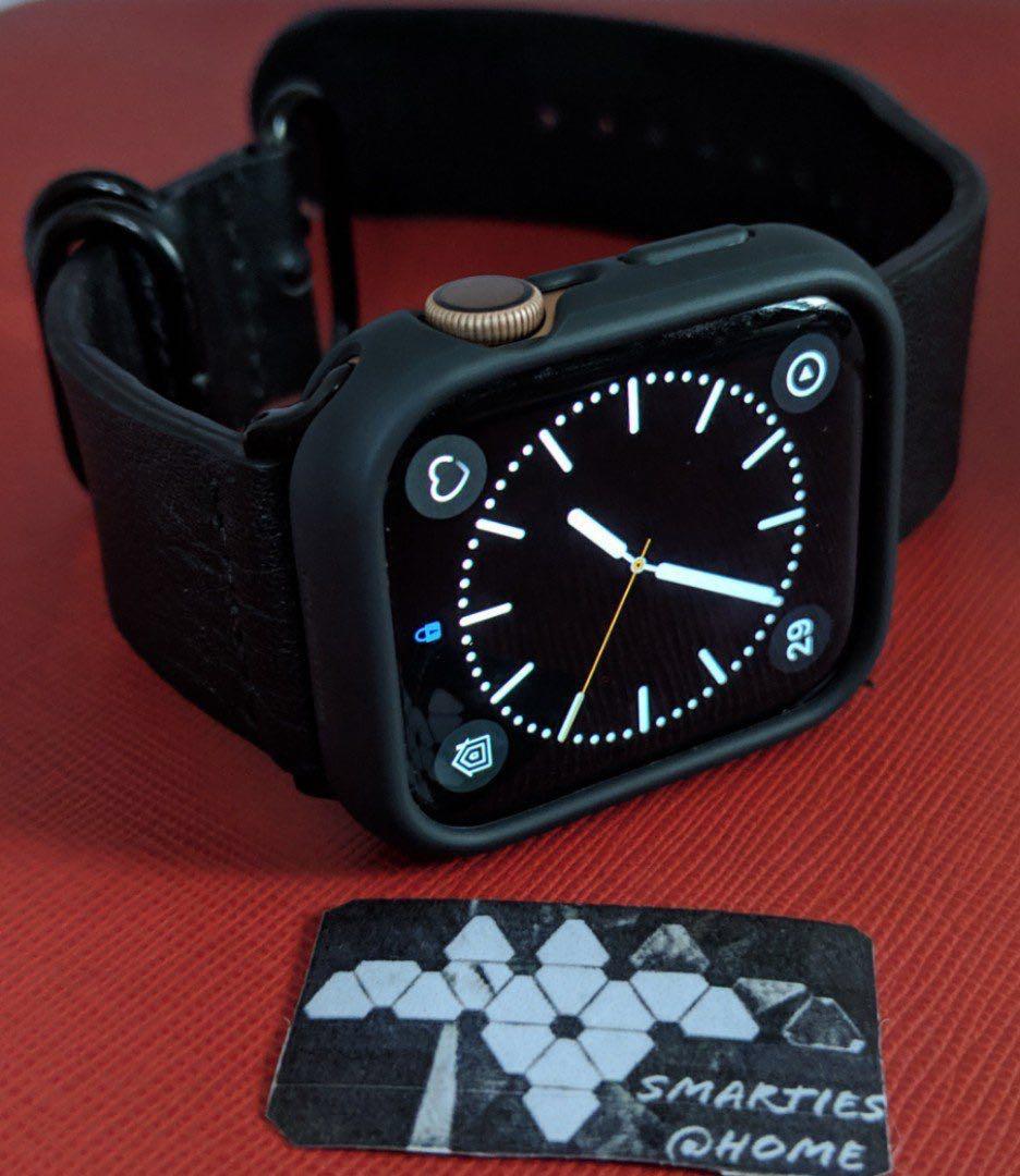 Caseology Nero Case For Apple Watch Series 4 5 40 44mm Electronics Others On Carousell