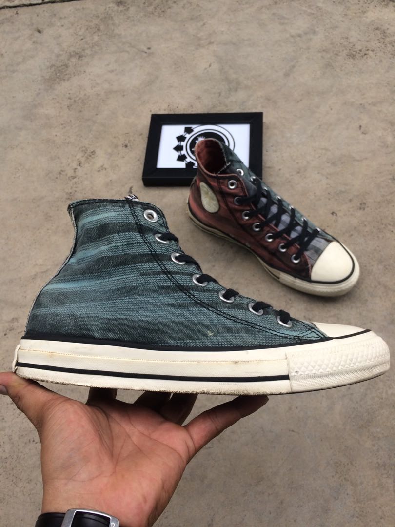Converse by Missoni Chuck Taylor High Top Washed Canvas Crab