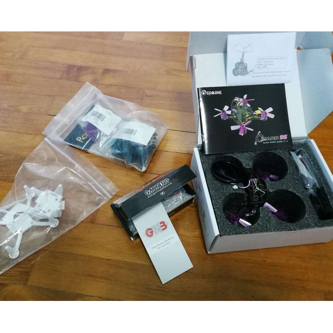 Eachine Lizard95 95mm F3 5.8G BNF RC Drone Quad FPV DSM2 DSMX