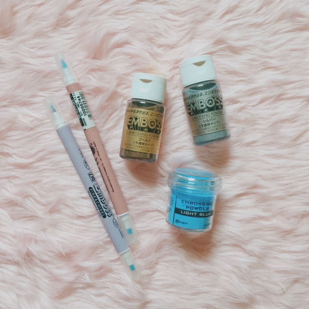 Embossing Materials, Hobbies & Toys, Stationary & Craft, Craft Supplies