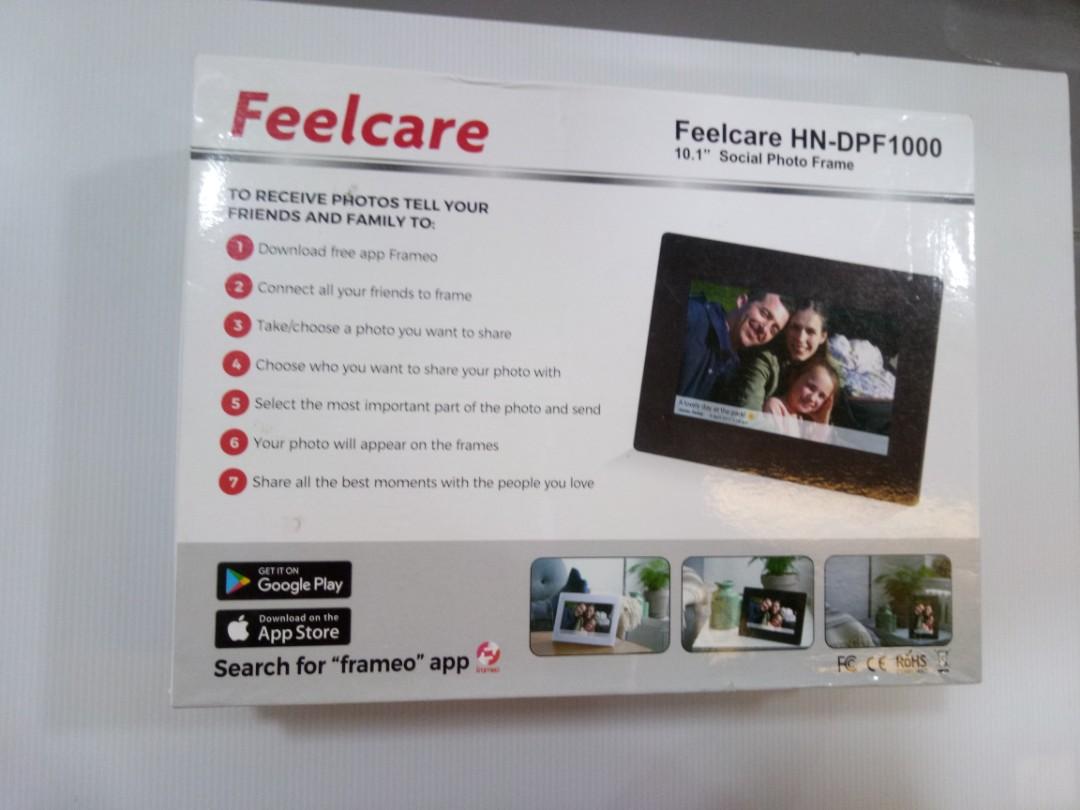 Feelcare 10.1 Inch Smart WiFi Digital Photo Frame with Touch Screen