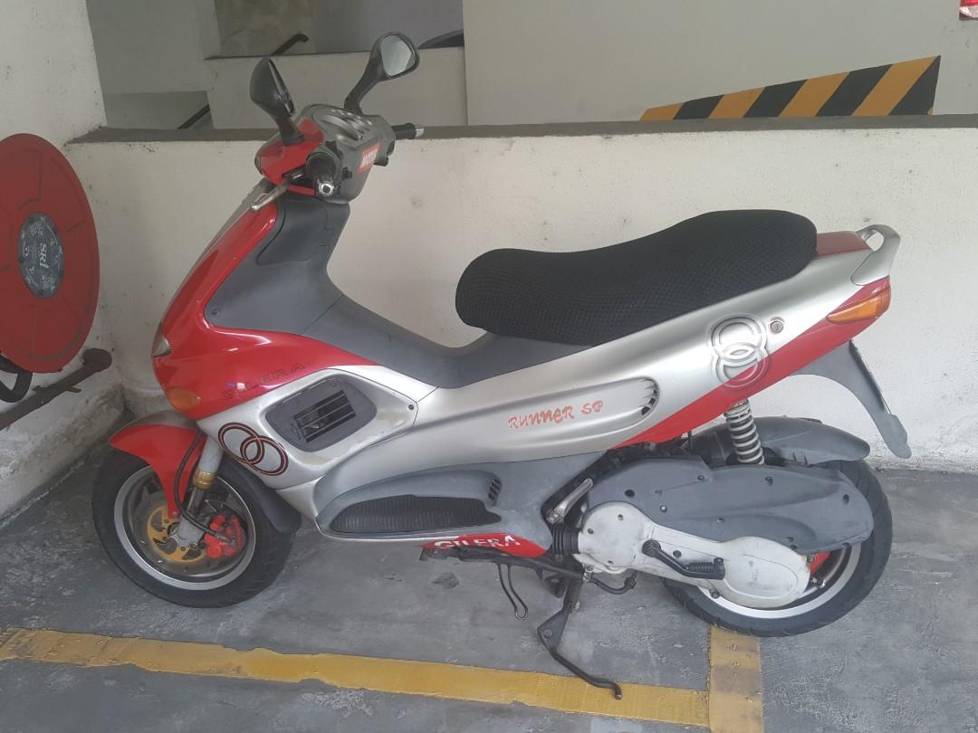 Gilera moped for store sale