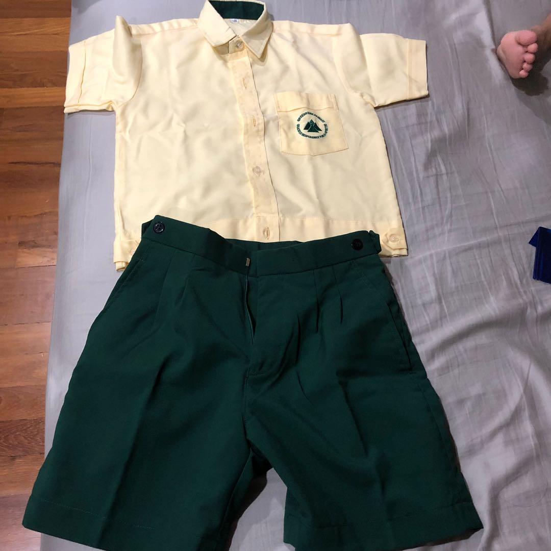 Green Ridge Primary School Uniform Set, Babies & Kids, Babies & Kids Fashion on Carousell