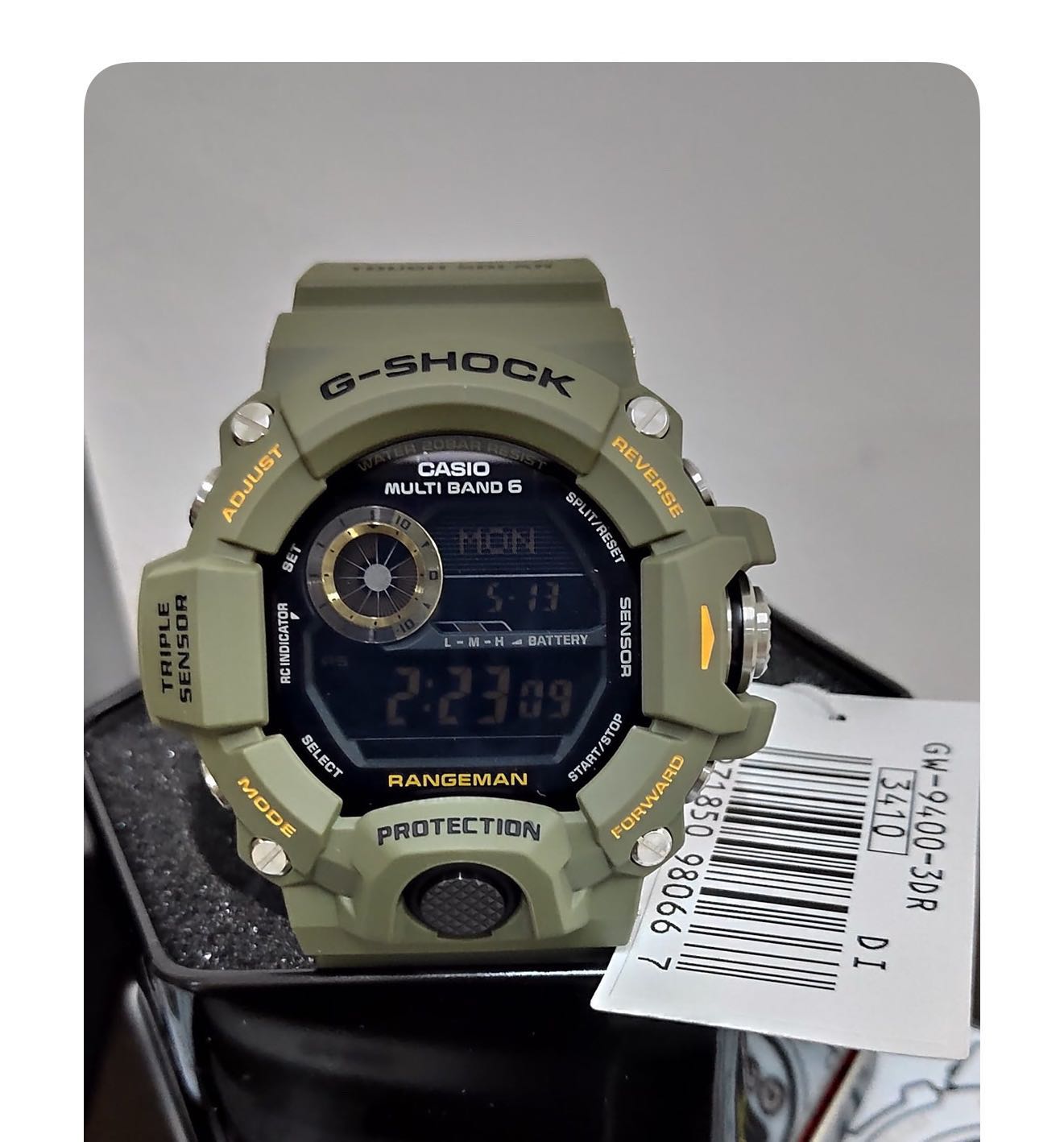 G Shock Rangeman GW 9400 3 Triple Sensor Men s Fashion Watches