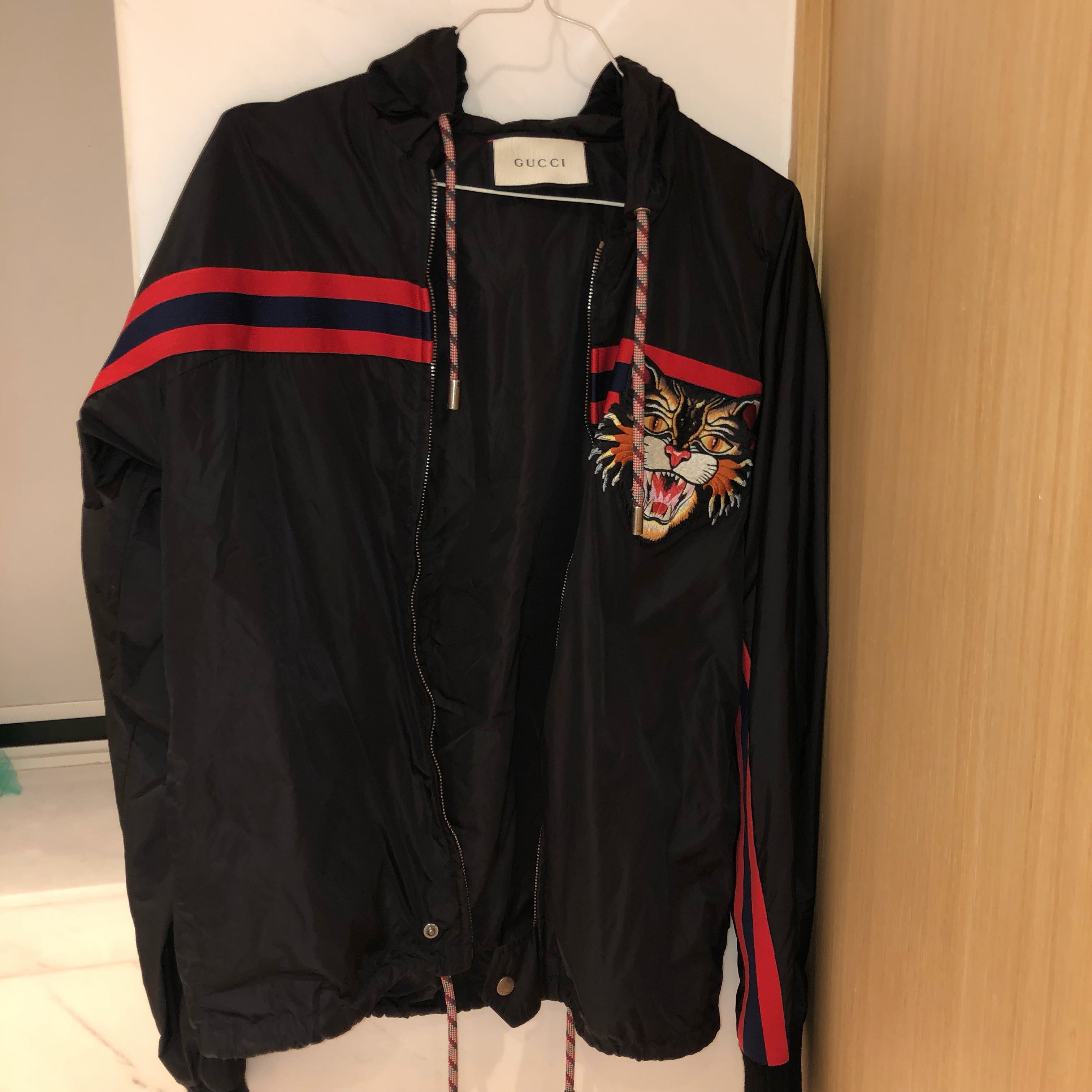 gucci angry cat jacket