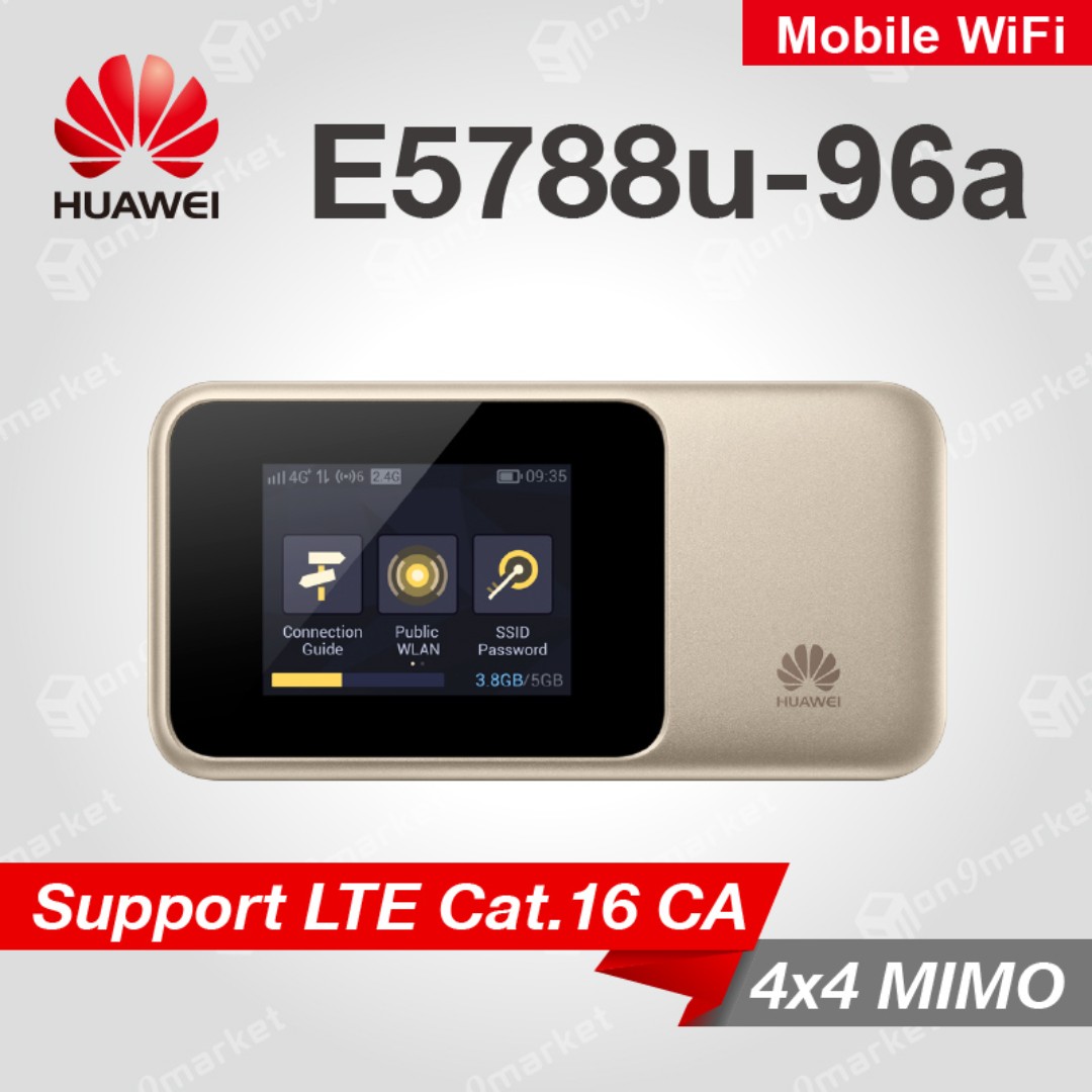 Huawei E5788 1gbps 4g Cat 16 Lte Mifi Mobile Broadband Wifi Router