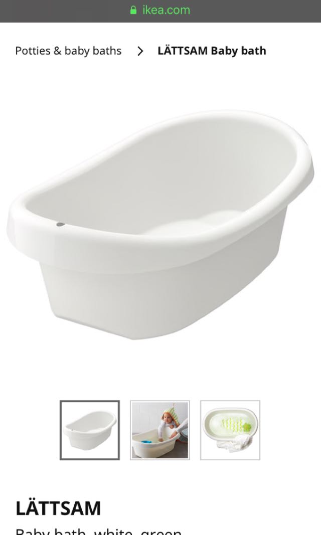 IKEA Baby Bath Babies Kids Nursing Feeding Baby High Chairs
