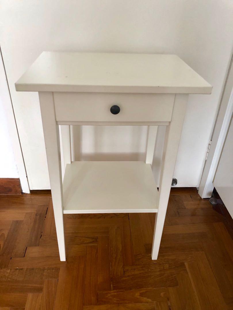 IKEA HEMNES Bedside Table, Furniture & Home Living, Furniture, Tables