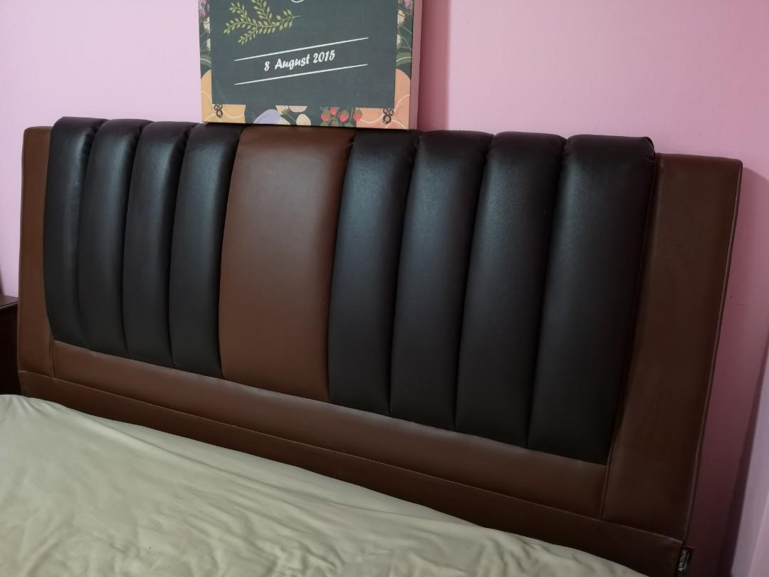 King Koil bed with storage plus mattress, Furniture & Home Living