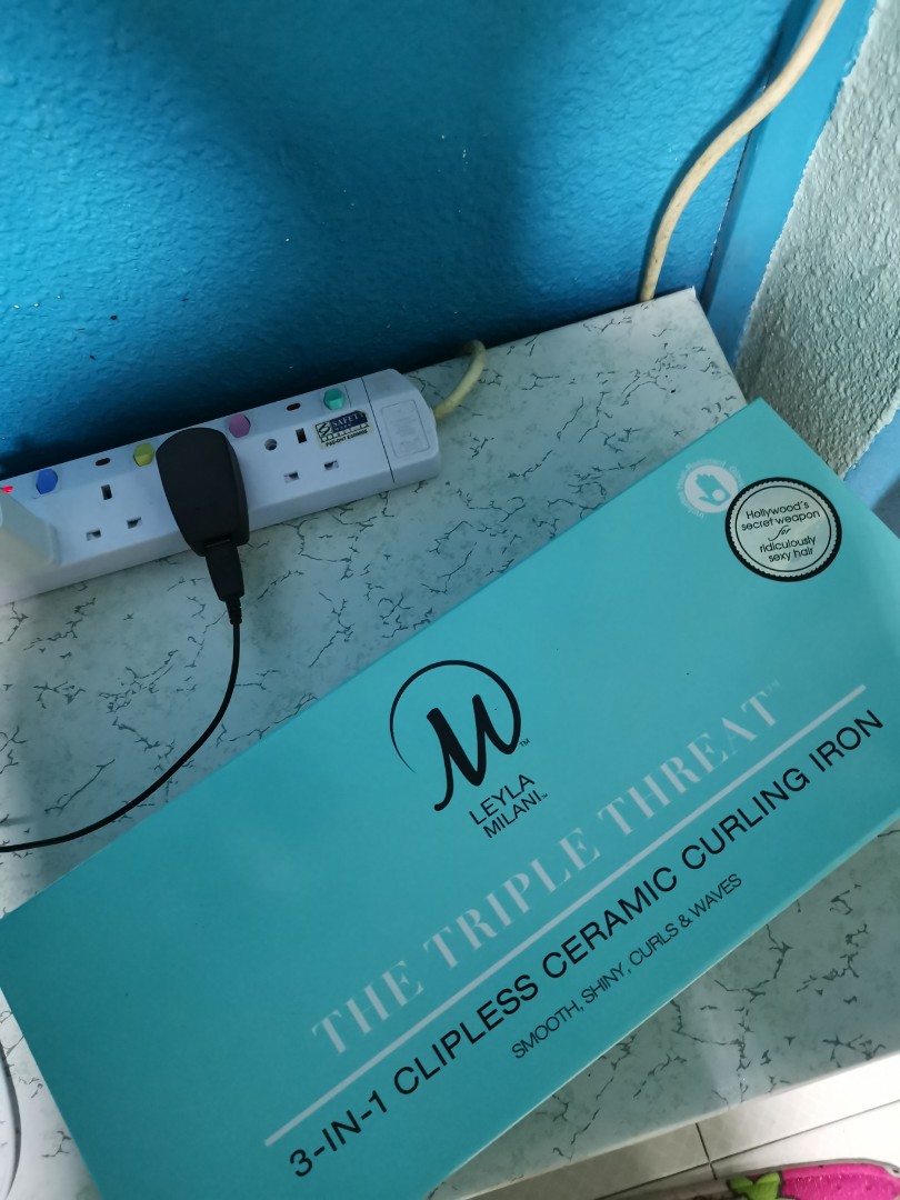 Leyla Milani Hair Curling Wand 3 In 1 Health Beauty Hair
