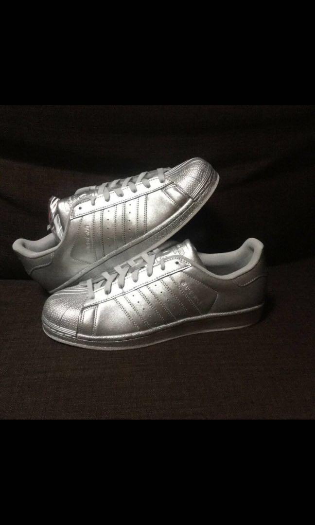 adidas superstar silver