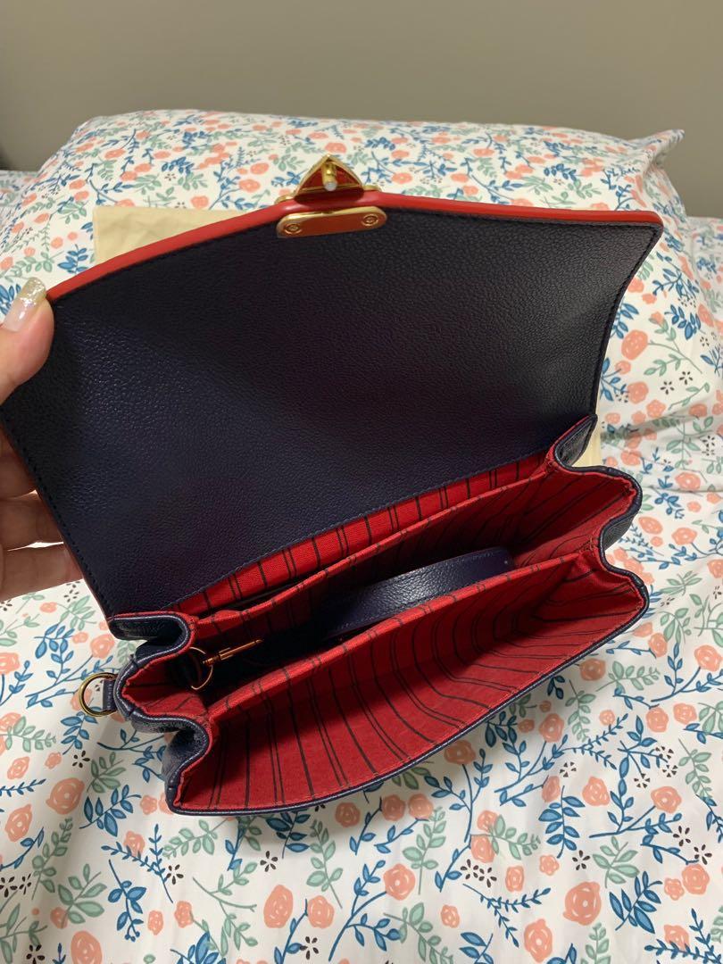 LOUIS VUITTON POCHETTE METIS NAVY/RED – OC Luxury Bags