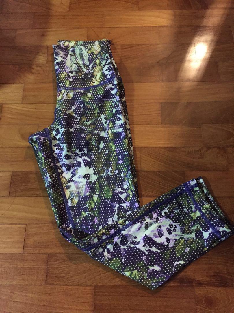 lululemon floral wunder under