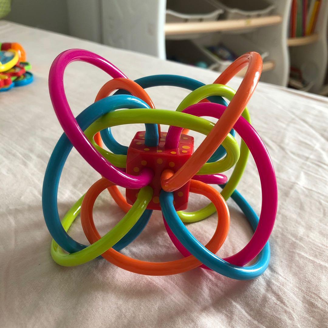 Manhattan toy winkel rattle and sales sensory teether