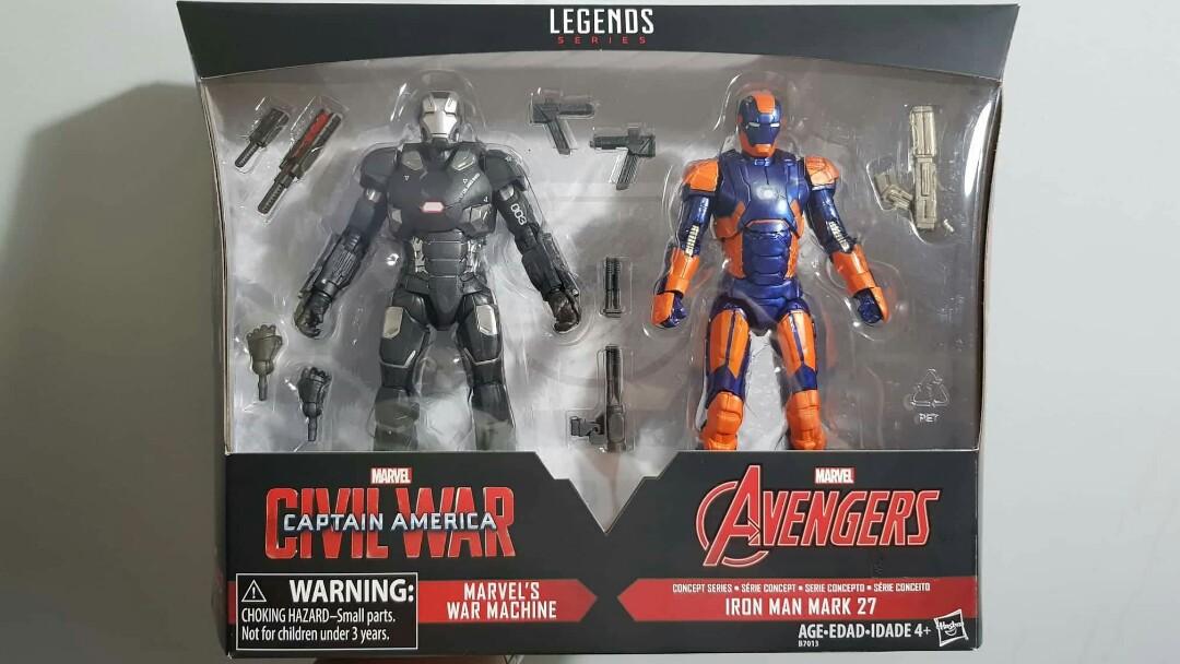 Marvel Legends War Machine And Ironman Mark 27 7 Inches Toys Games Toys On Carousell