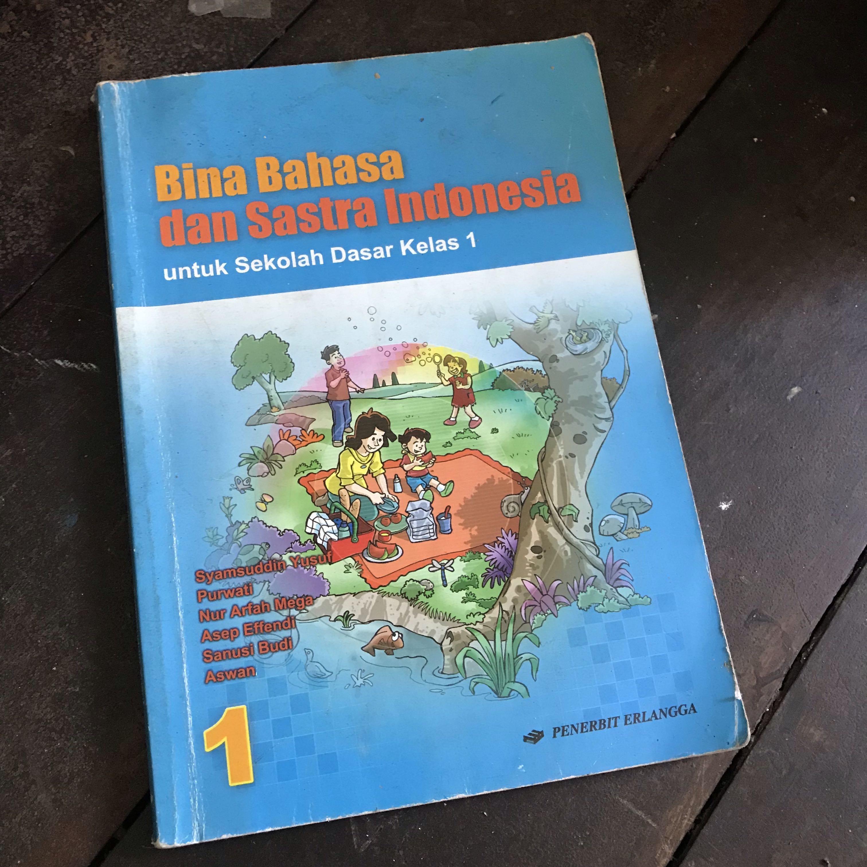 Mauvivo Bina Bahasa dan Sastra Indonesia SD Kelas 1 Books & Stationery Textbooks on Carousell