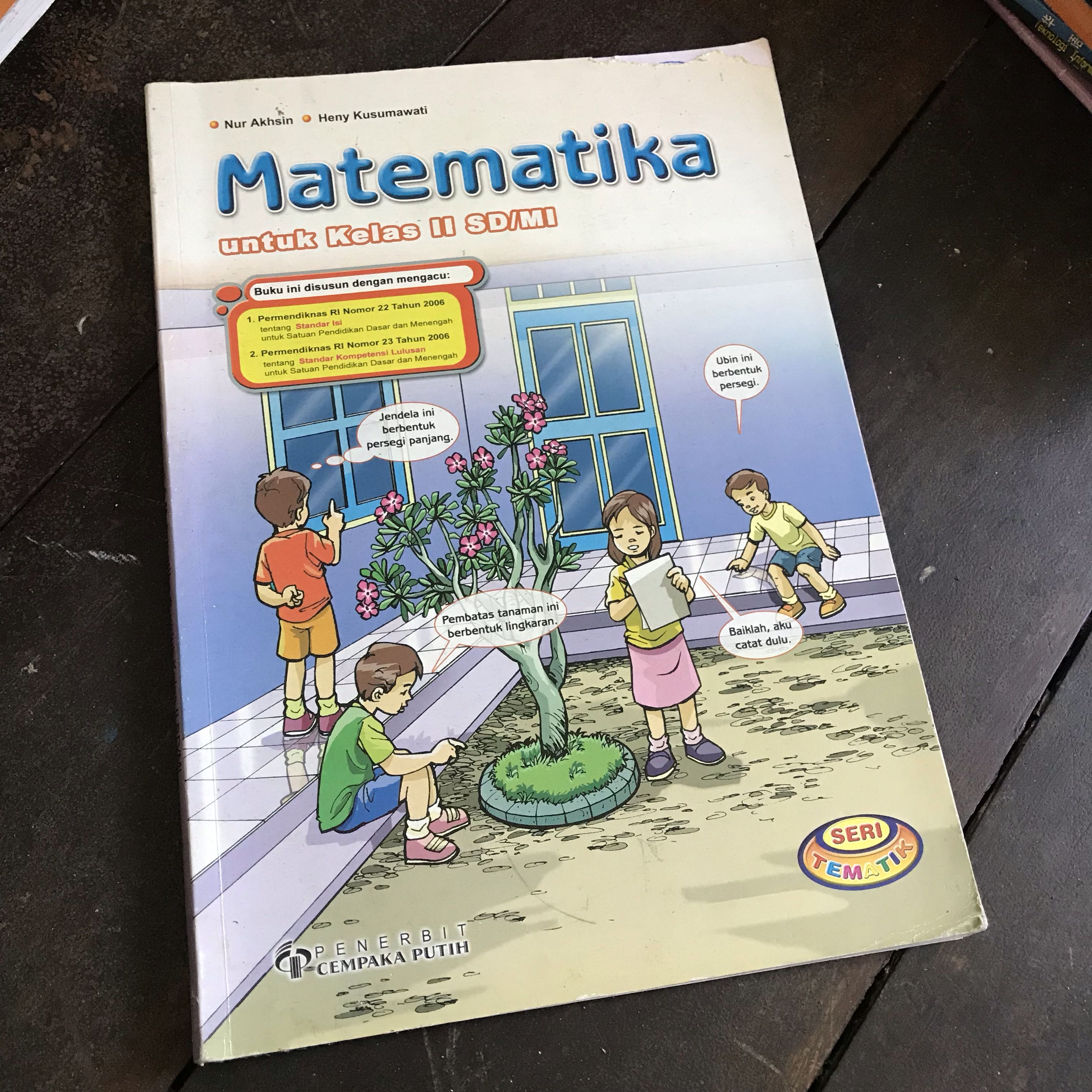 Mauvivo Buku Matematika SD kelas 2 Books & Stationery Textbooks on Carousell
