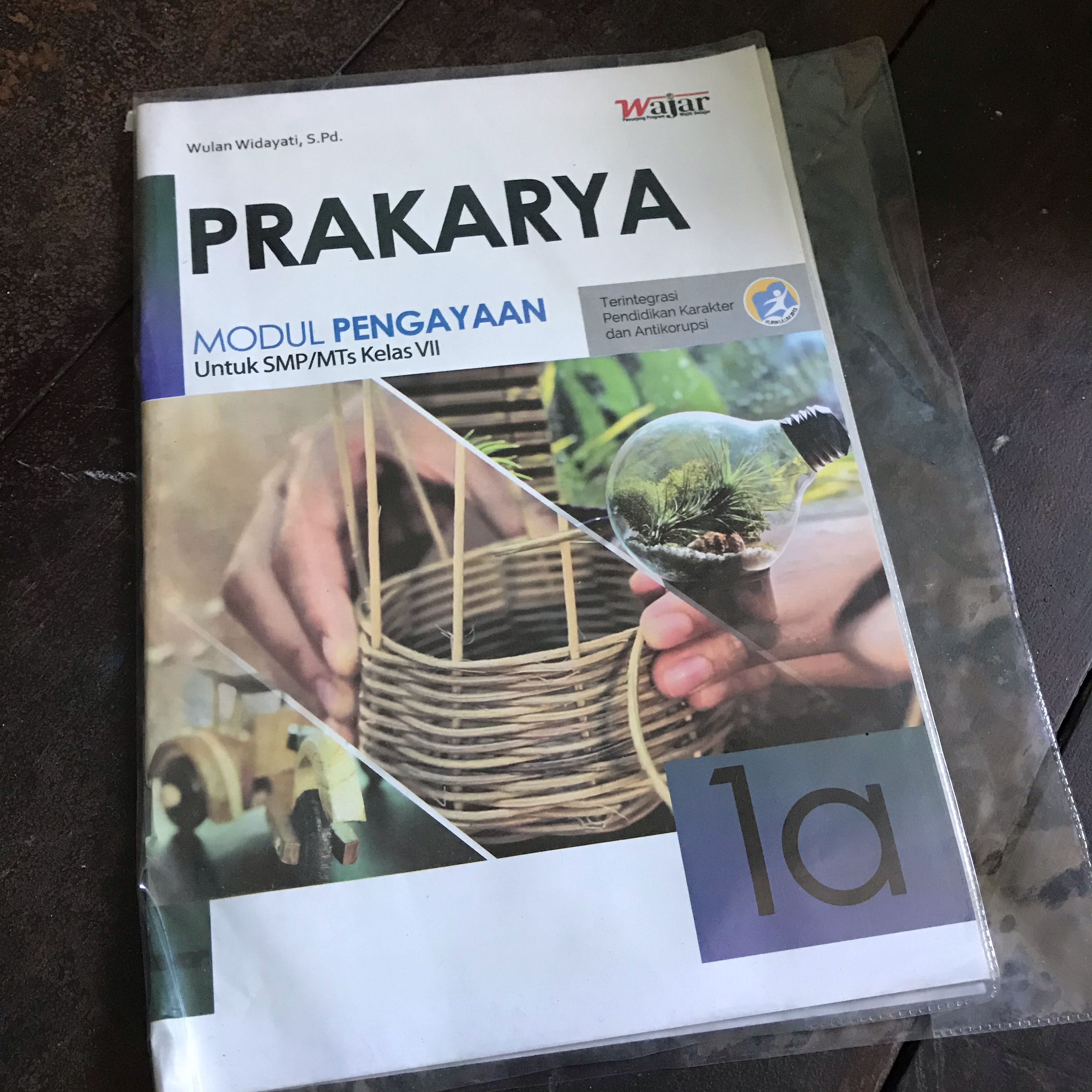 mauvivo Buku Prakarya Modul Pen aan kelas VII SMP Books & Stationery Textbooks on Carousell
