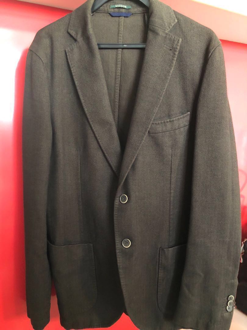 Men Blazer Sacoor Size 52 Slim Fit Men S Fashion Coats Jackets And Outerwear On Carousell