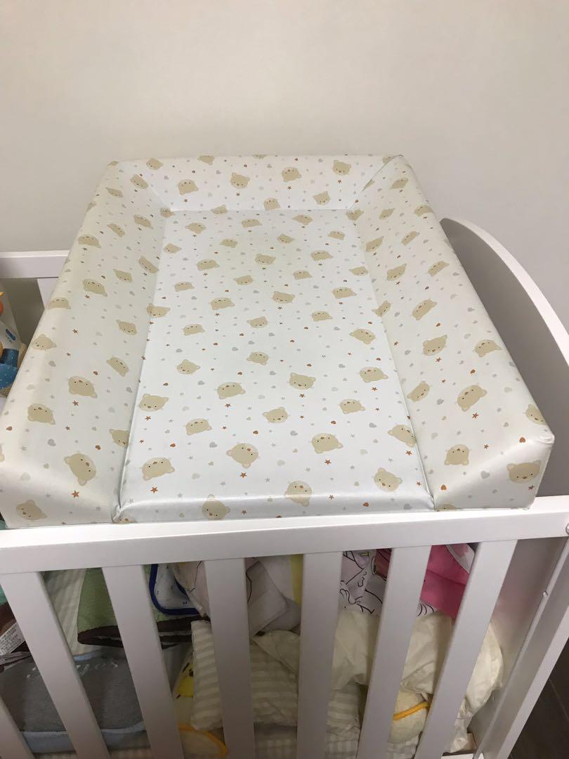 changing board over cot