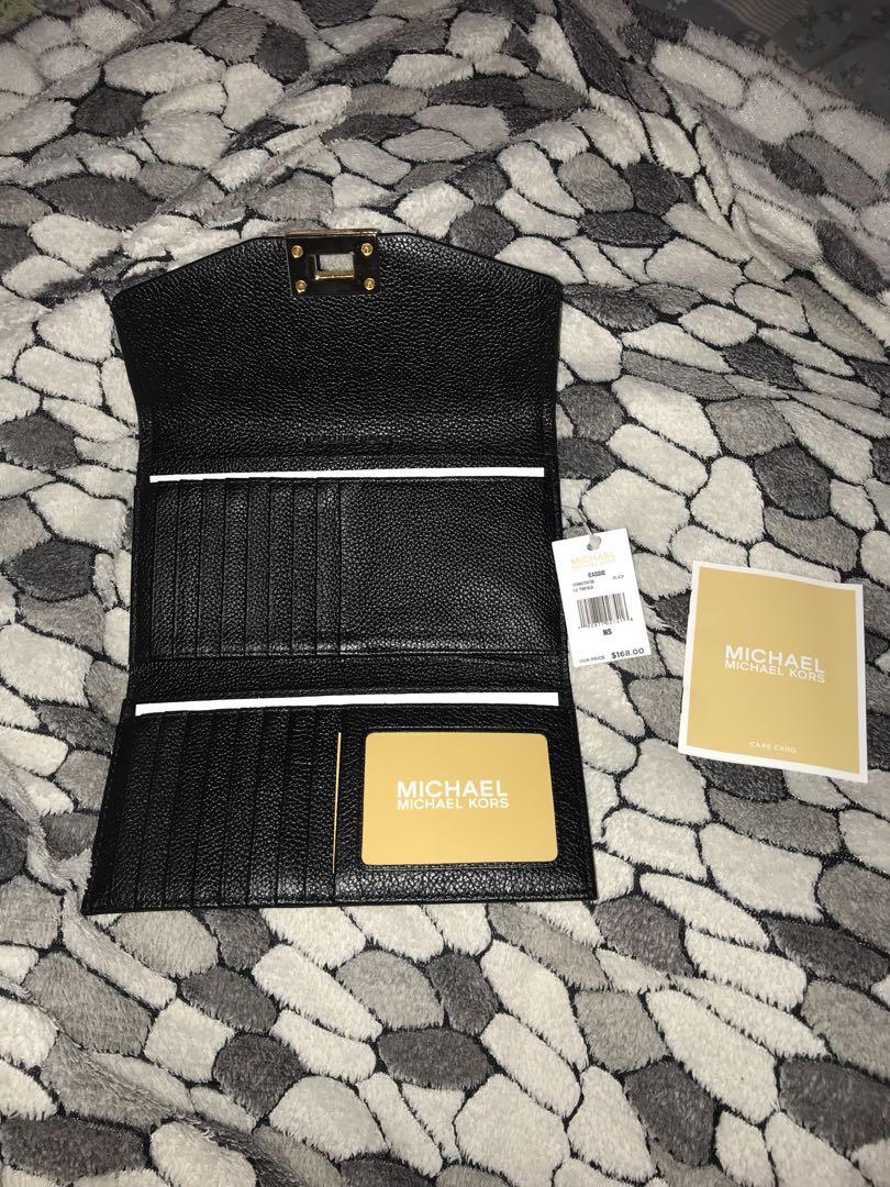 BrandNew Authentic MK Cassie Wallet Trifold (Category: Luxury Bags & Wallets) located in Manila. Submitted by _prelovedkikay (Listing ID 230209992, Image 2). Description: Brand New & Authentic Bought in US Original price: $168 Selling it for 4,100 only 😱❤️❤️❤️.