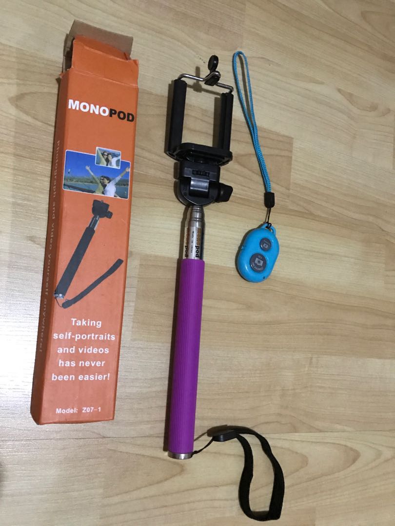 Monopod Selfie Stick, Photography, Video Cameras on Carousell