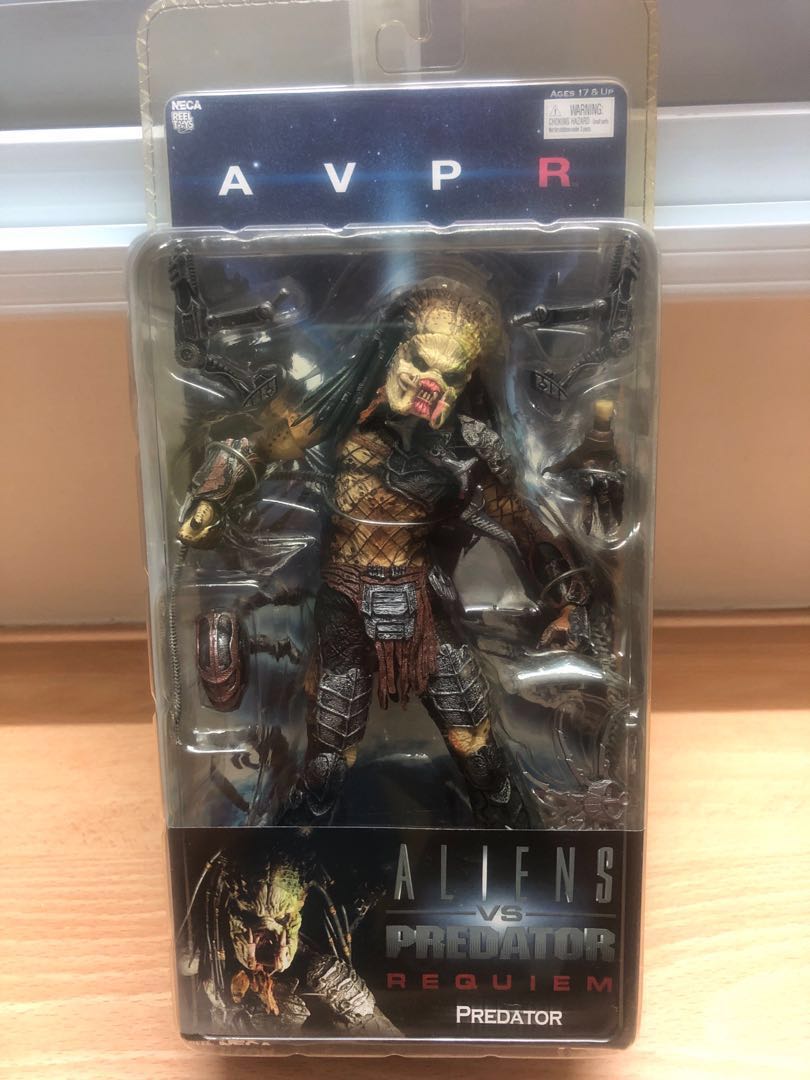 Neca AVP Alien VS Predator Requiem - Wolf Predator Un-Masked Closed