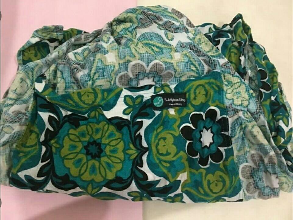 Next 9 Jellybean Ring Sling Carrier Babies Kids Nursing Feeding Weaning Toddler Feeding on Carousell