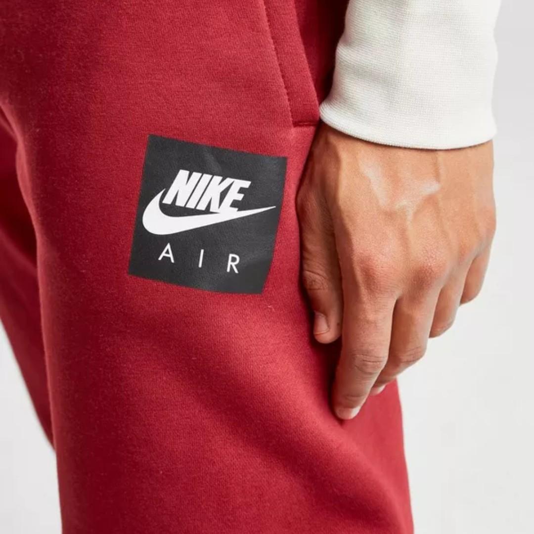 nike air leg logo track pants