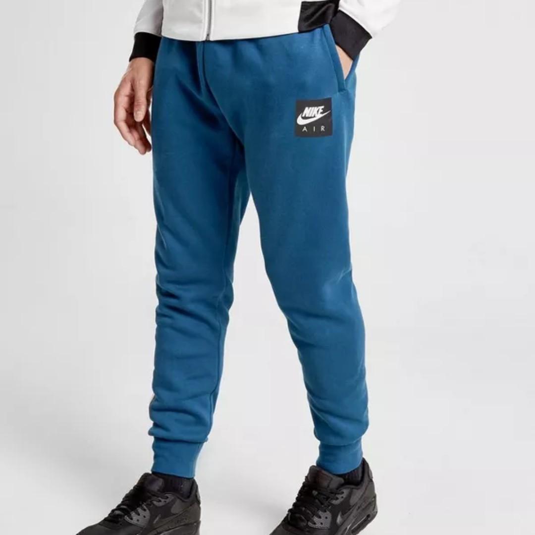 nike air leg logo track pants